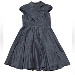 Betsey Johnson Retro 50s Fit & Flare Cotton Dress